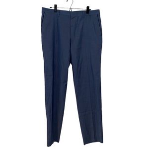 Mens blue/gray dress pant